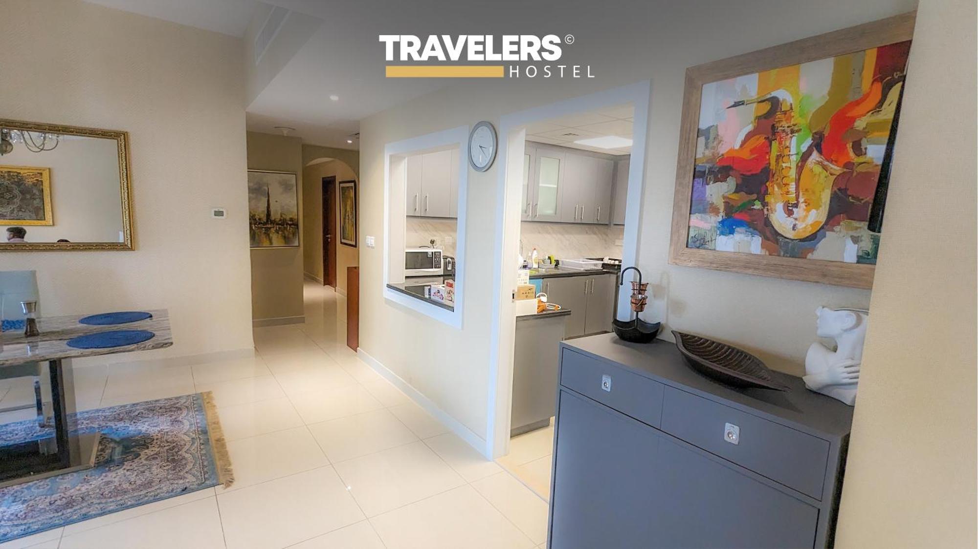 Travelers - Dubai Marina Hostel Eksteriør bilde